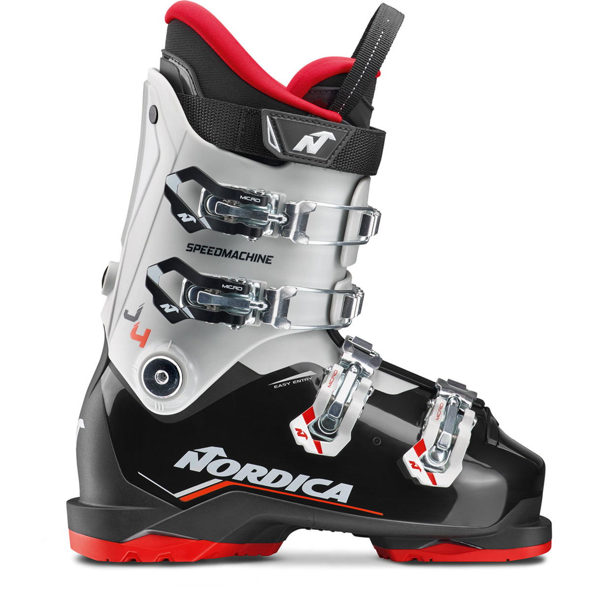 Nordica Speedmachine J 4 Ski Boots - Kids' 2027 Black / Grey / Red