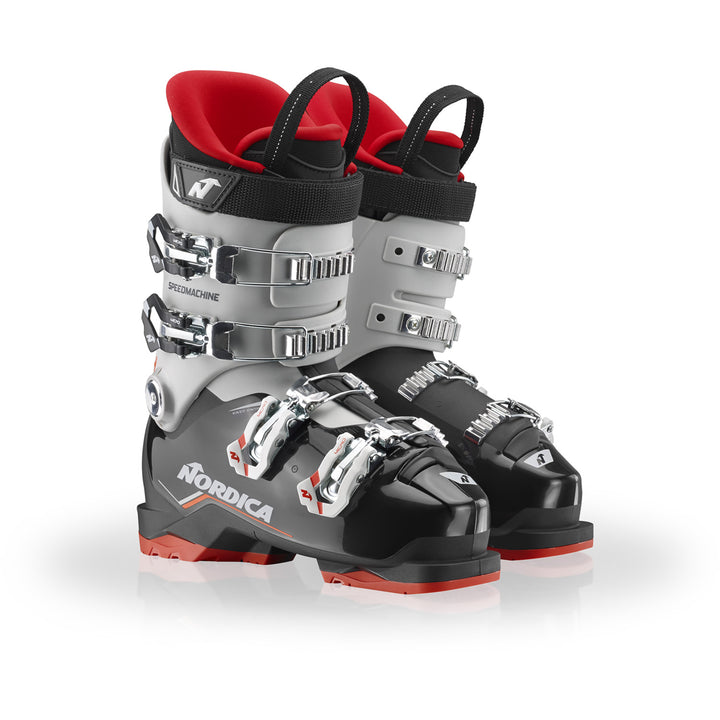 Nordica Speedmachine J 4 Ski Boots - Kids' 2027 Black / Grey / Red