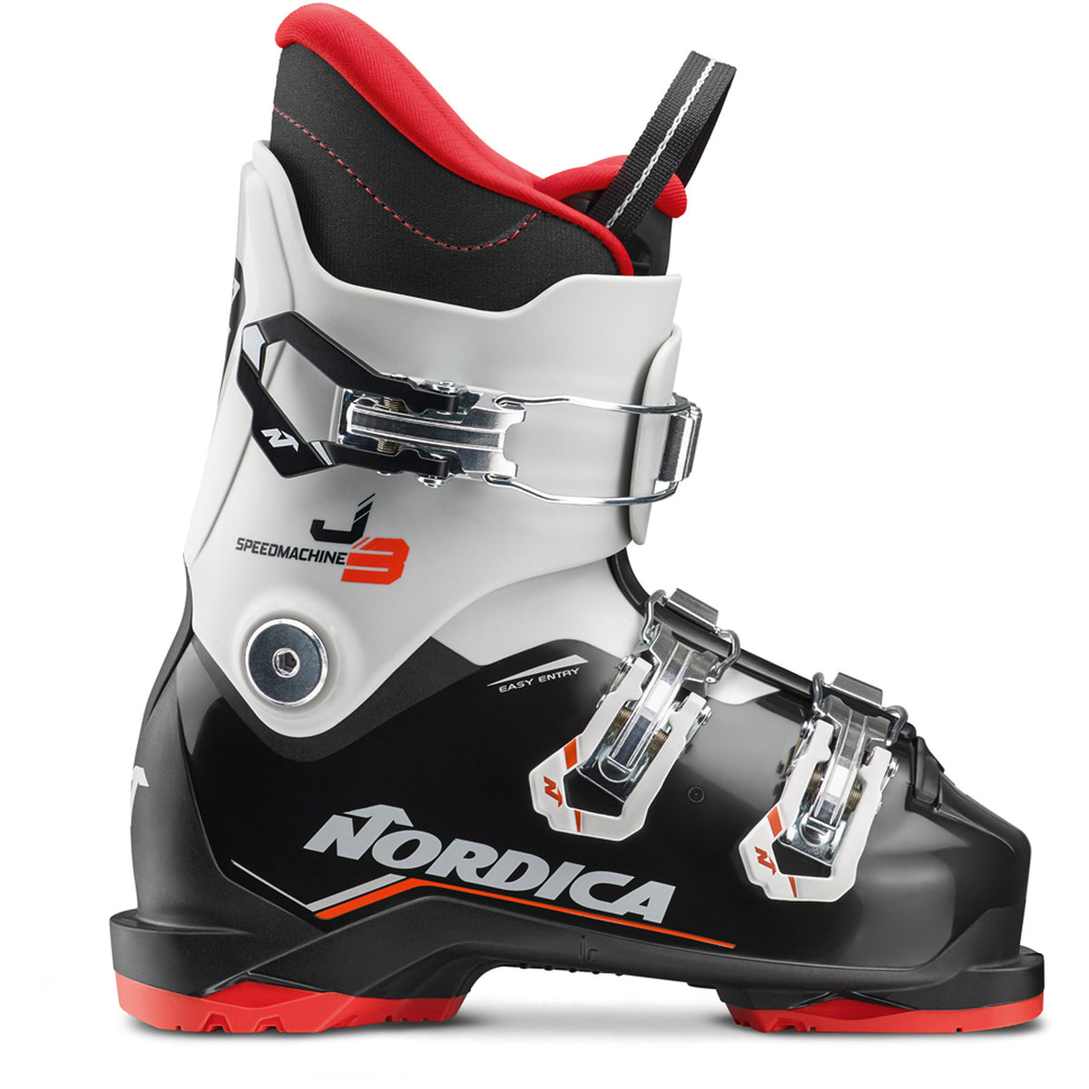 Nordica Speedmachine J 3 Ski Boots - Kids' 2027 Black / Grey / Red