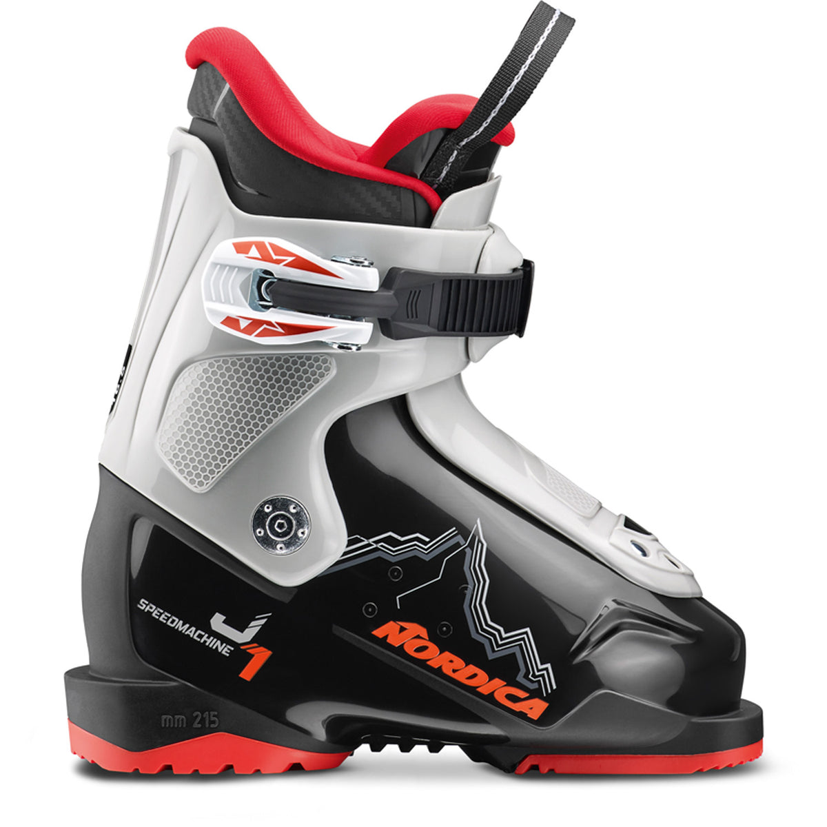 Nordica Speedmachine J 1 Ski Boots - Kids' 2027 Black / Grey / Red