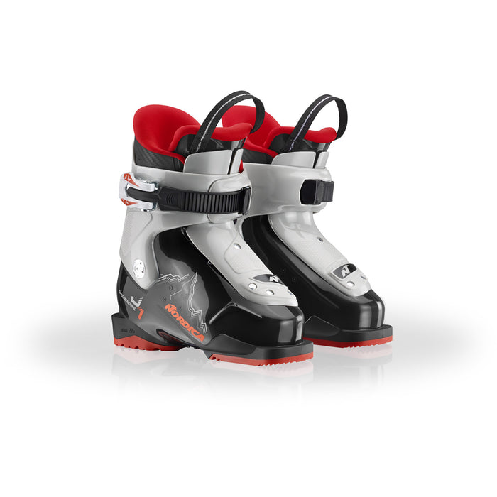 Nordica Speedmachine J 1 Ski Boots - Kids' 2027 Black / Grey / Red
