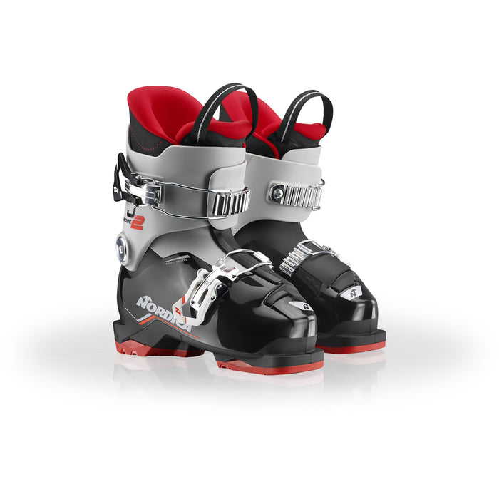 Nordica Speedmachine J 2 Ski Boots - Kids' 2027 Black / Grey / Red