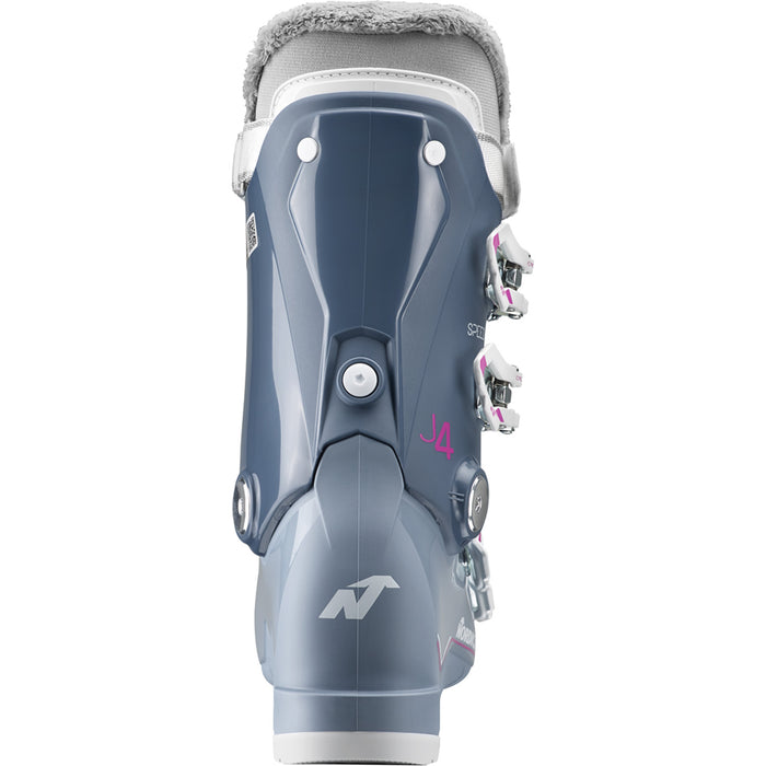 Nordica Speedmachine J 4 Ski Boots - Kids' 2027 Blue / Light Blue / Fucsia