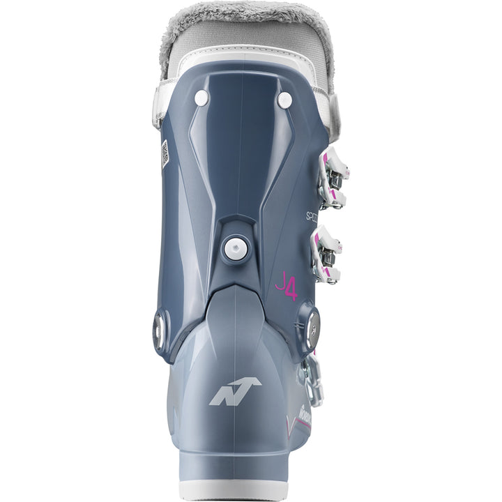 Nordica Speedmachine J 4 Ski Boots - Kids' 2027 Blue / Light Blue / Fucsia