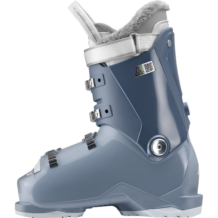 Nordica Speedmachine J 4 Ski Boots - Kids' 2027 Blue / Light Blue / Fucsia
