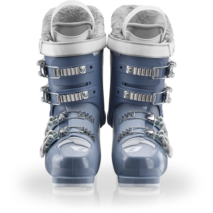 Nordica Speedmachine J 4 Ski Boots - Kids' 2027 Blue / Light Blue / Fucsia