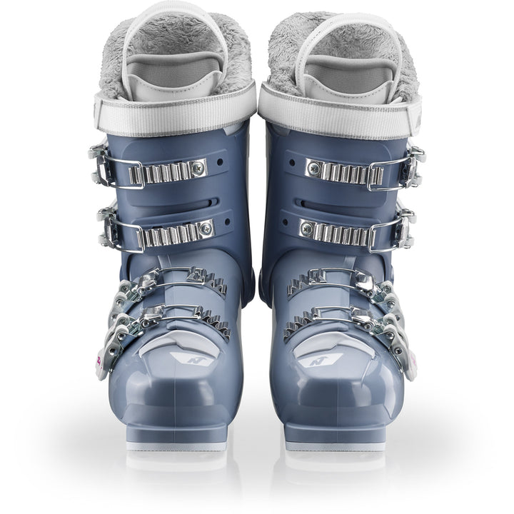 Nordica Speedmachine J 4 Ski Boots - Kids' 2027 Blue / Light Blue / Fucsia