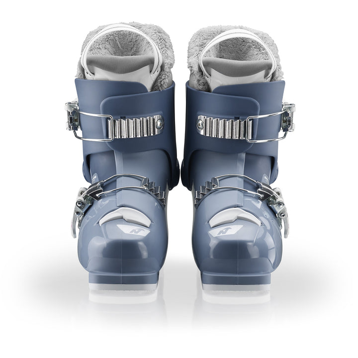 Nordica Speedmachine J 2 Ski Boots - Kids' 2027 Blue / Light Blue / Fucsia