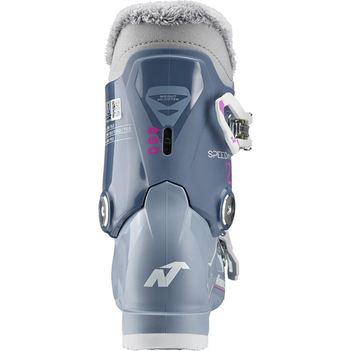 Nordica Speedmachine J 2 Ski Boots - Kids' 2027 Blue / Light Blue / Fucsia