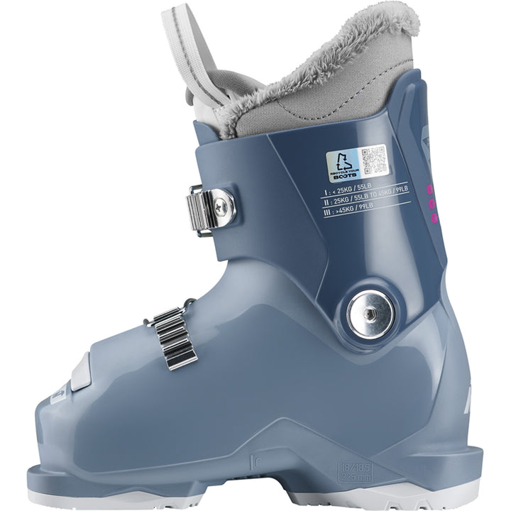 Nordica Speedmachine J 2 Ski Boots - Kids' 2027 Blue / Light Blue / Fucsia