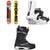 Rome Agent Snowboard + 390 Boss HW Snowboard Bindings + Bataleon Salsa Lace Snowboard Boots 2026