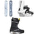 Rome Artifact Snowboard + 390 Boss HW Snowboard Bindings + Bataleon Salsa Lace Snowboard Boots 2026