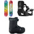 Rome Minishred Snowboard + Bataleon Minishred Snowboard Bindings + Bataleon Minishred Snowboard Boots - Kids' 2026