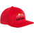 Autumn Cord 5 Panel Hat Red