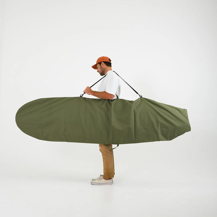 FARO Canvas Surfboard Bag Olive Drab