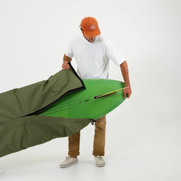 FARO Canvas Surfboard Bag Olive Drab