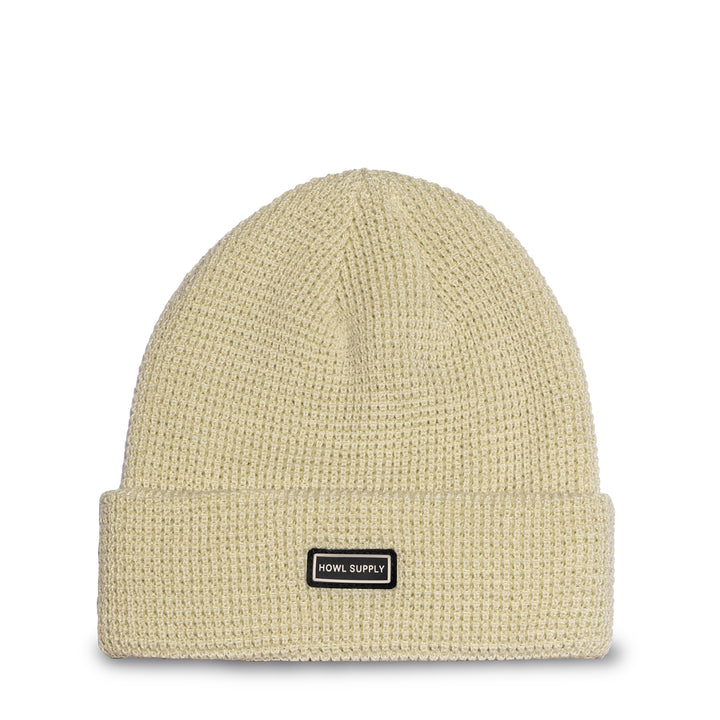 Howl Waffle Beanie Cream