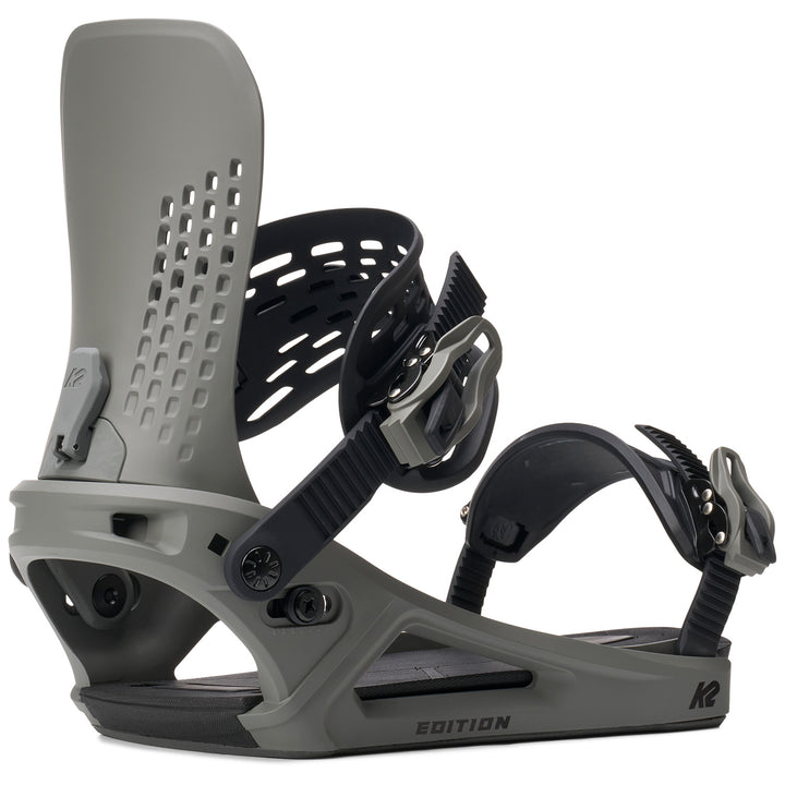 K2 Edition Snowboard Bindings 2026 Grey