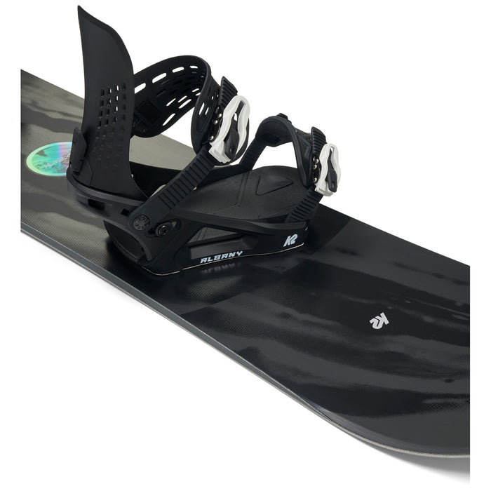 K2 Albany Snowboard Bindings - Women's 2026 Black