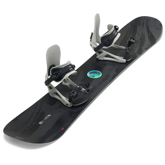 K2 Network Snowboard Bindings - Women's 2026 Grey