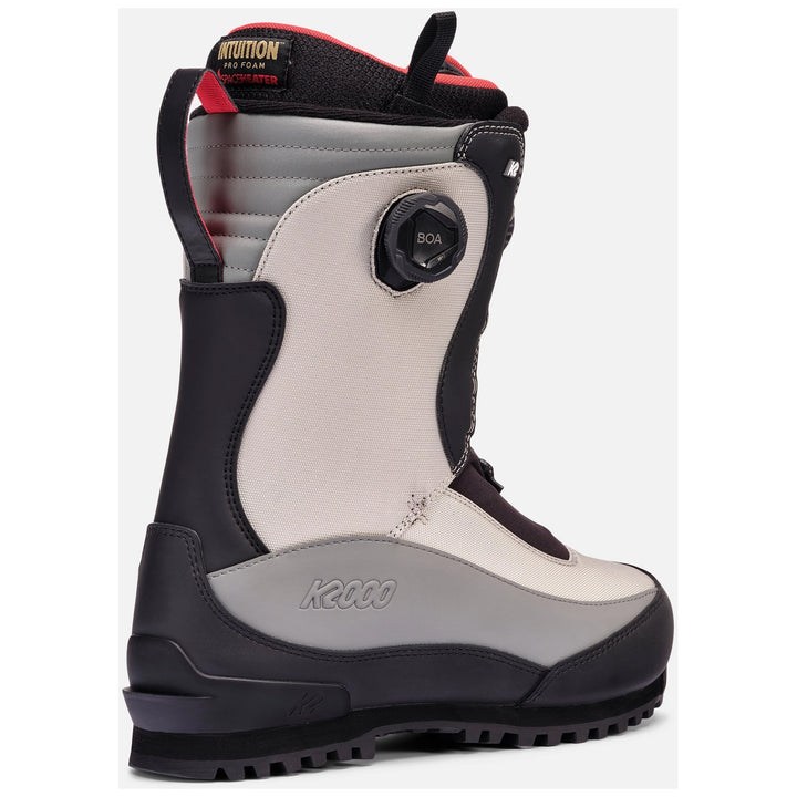 K2 K2000 AT92 Snowboard Boots 2026 Grey