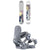 Nitro Nova Snowboard + Arbor Acacia Snowboard Bindings - Women's 2026