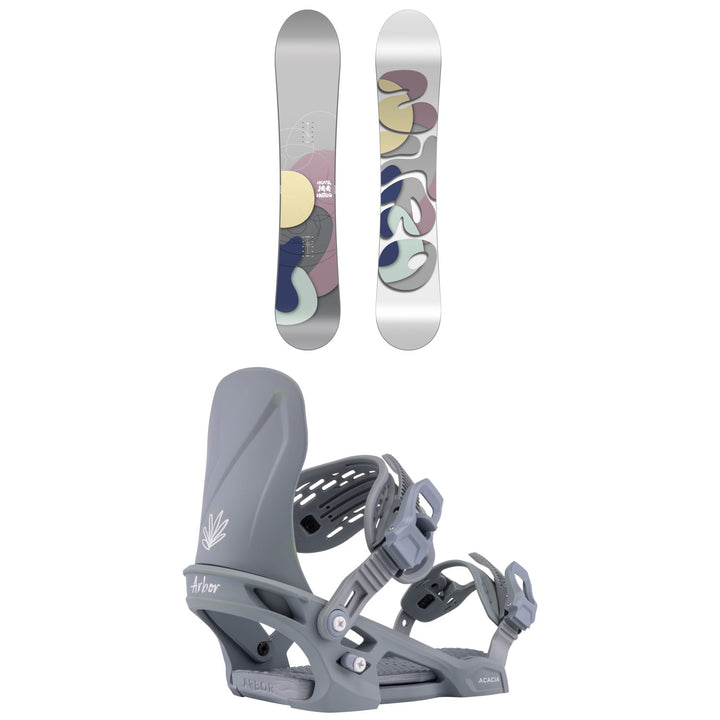 Nitro Nova Snowboard + Arbor Acacia Snowboard Bindings - Women's 2026