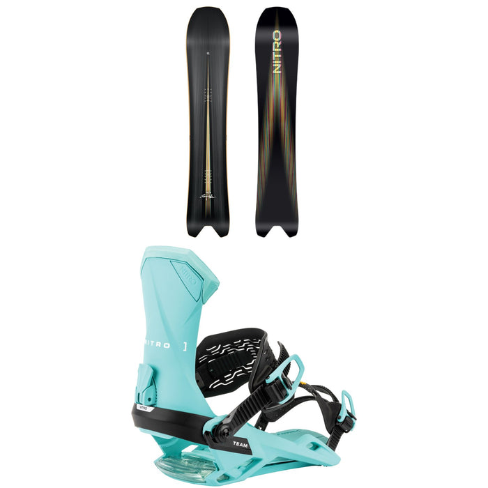Nitro Squash Snowboard + Team Snowboard Bindings 2026