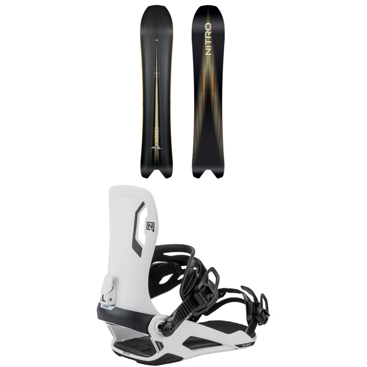 Nitro Squash Snowboard + Talent Snowboard Bindings 2026