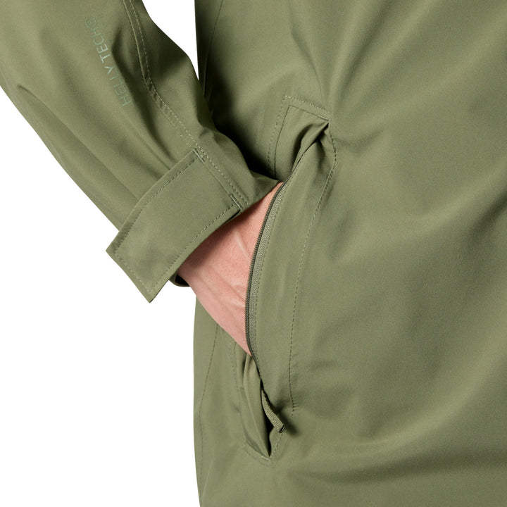 Helly Hansen Brussel Rain Jacket - Men's Lav Green