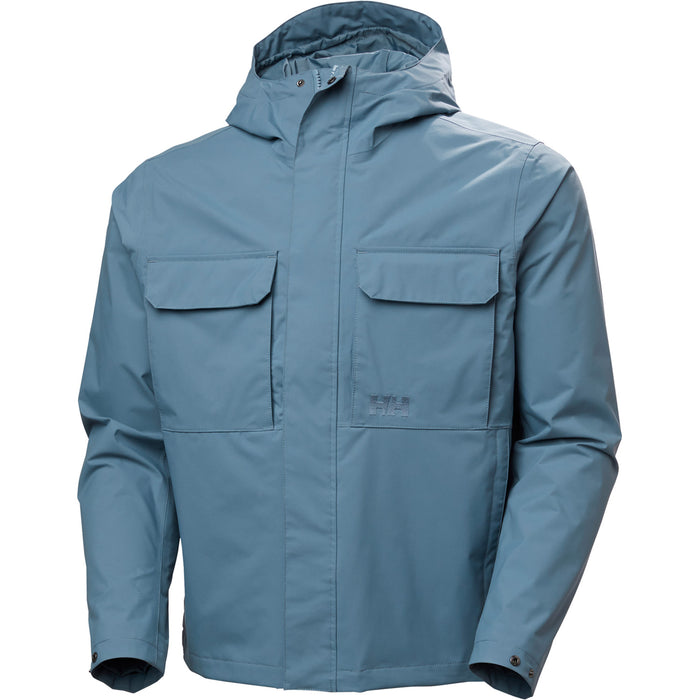 Helly Hansen Escape Rain Jacket - Men's Washed Navy