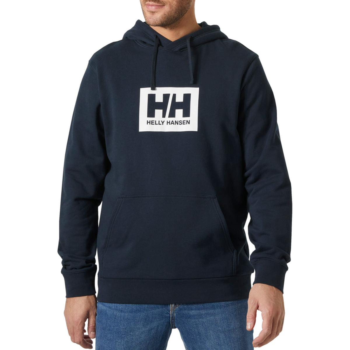 Helly Hansen Box Hoodie - Men's Navy