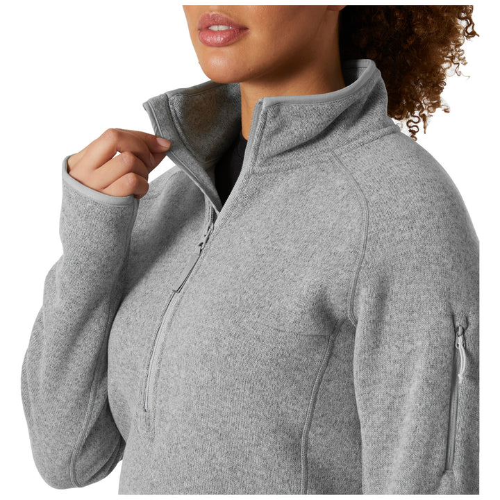 Helly Hansen Varde 1/2 Zip 2.0 Top - Women's Grey Fog
