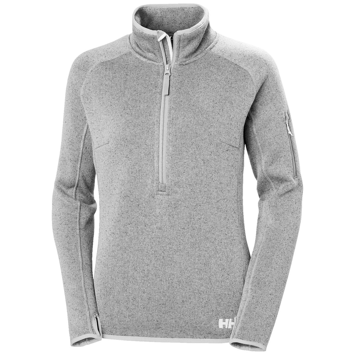 Helly Hansen Varde 1/2 Zip 2.0 Top - Women's Grey Fog