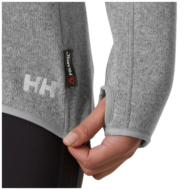 Helly Hansen Varde 1/2 Zip 2.0 Top - Women's Grey Fog
