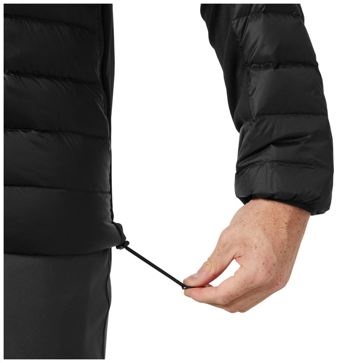 Helly Hansen Verglas Down Hybrid Hoodie 2.0 Jacket - Men's Black