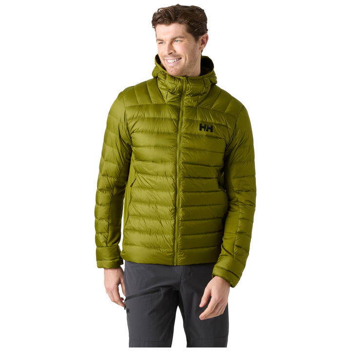 Helly Hansen Verglas Down Hybrid Hoodie 2.0 Jacket - Men's Olive Green