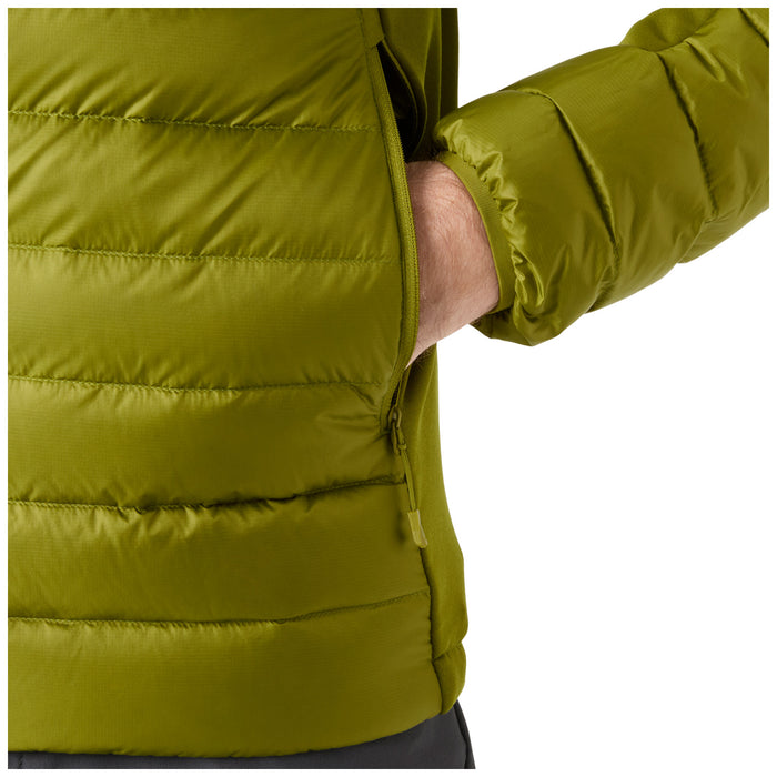 Helly Hansen Verglas Down Hybrid Hoodie 2.0 Jacket - Men's Olive Green