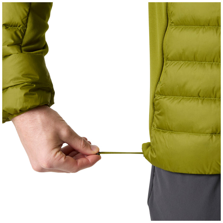 Helly Hansen Verglas Down Hybrid Hoodie 2.0 Jacket - Men's Olive Green