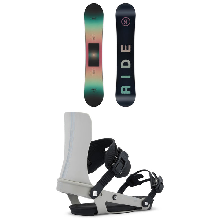 Ride Heartbreaker Snowboard + Specter Snowboard Bindings - Women's 2026