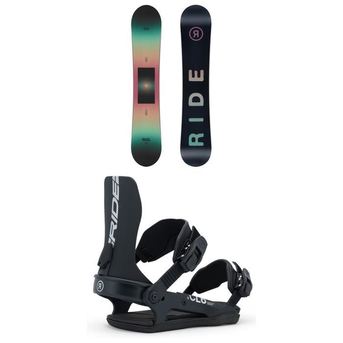 Ride Heartbreaker Snowboard + CL-6 Snowboard Bindings - Women's 2026