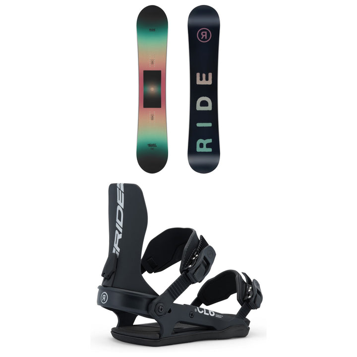 Ride Heartbreaker Snowboard + CL-6 Snowboard Bindings - Women's 2026