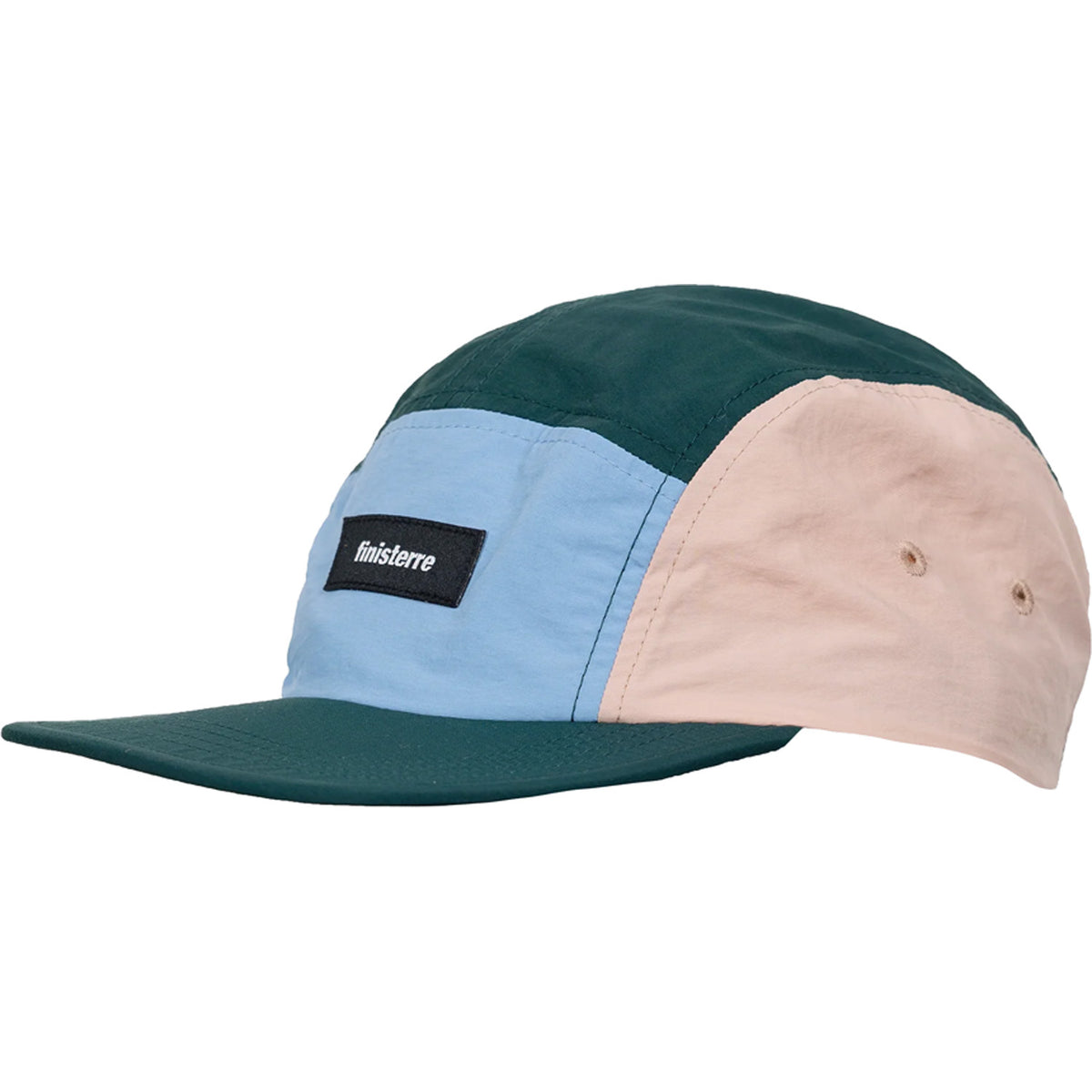 Finisterre Apex Soft-Peak 5-Panel Hat Dark Ocean/Bay Blue/Rock Salt
