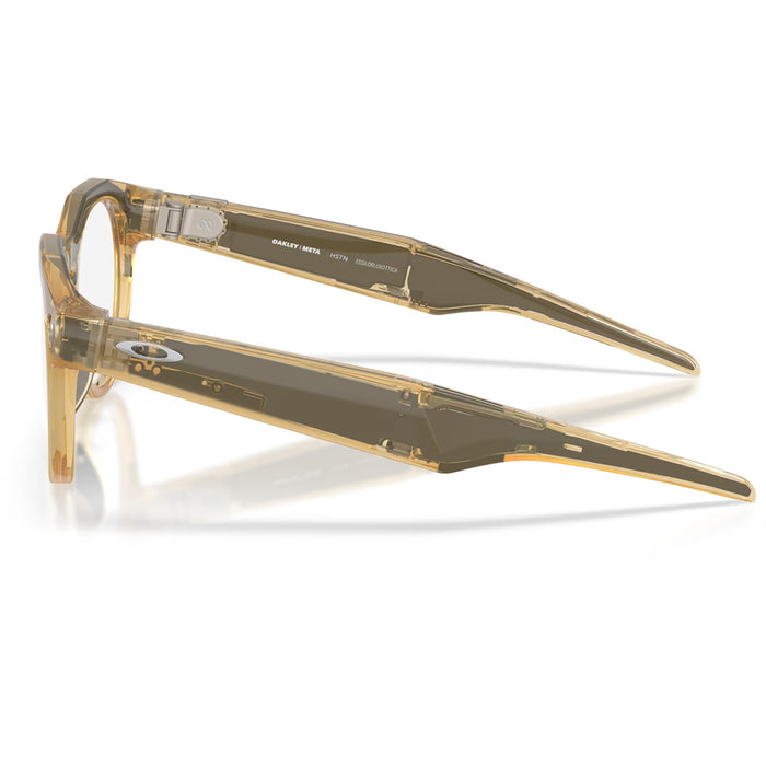 Oakley Meta HSTN Sunglasses Light Curry/Transitions Brown