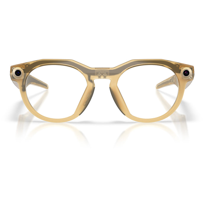 Oakley Meta HSTN Sunglasses Light Curry/Transitions Brown
