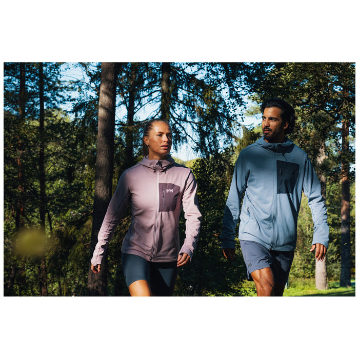 Helly Hansen Versalite Hooded Fleece Jacket - Men's Washed Navy