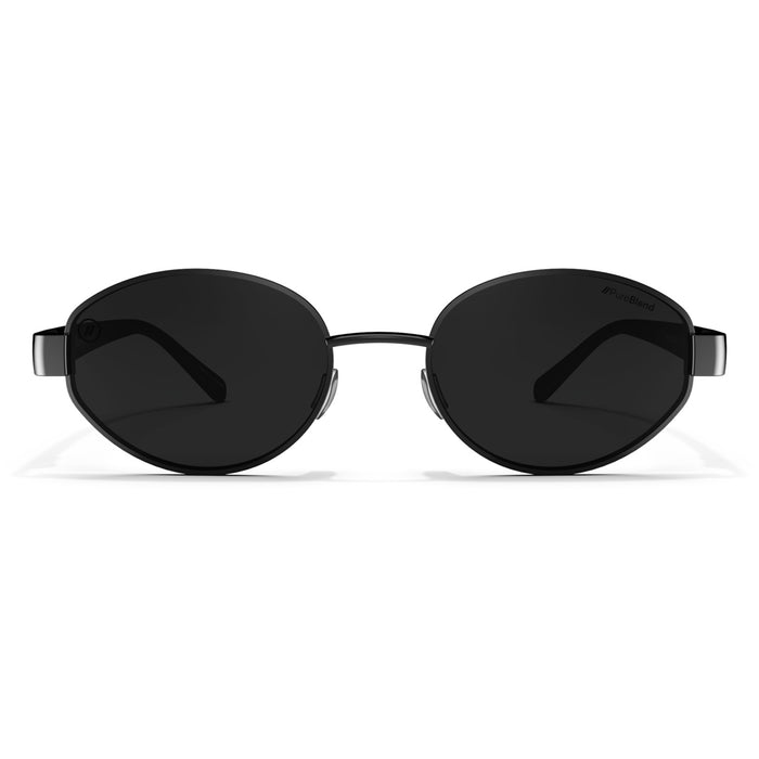 Blenders Azure Sunglasses Jet Black/Gunmetal/Smoke