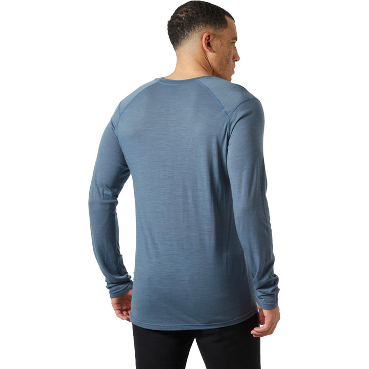 Helly Hansen HH Durawool Long-Sleeve Henley - Men's Washed Navy