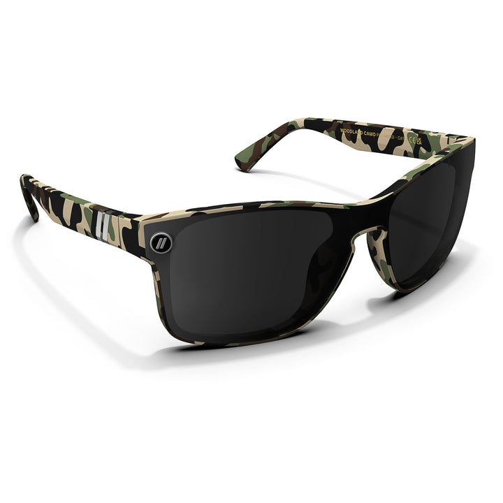Blenders Canyon X2 Sunglasses Woodland Camo/Green/Smoke Polarized