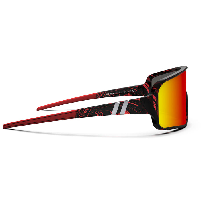 Blenders Eclipse Small Sunglasses Red Print/Red/Red Polarized